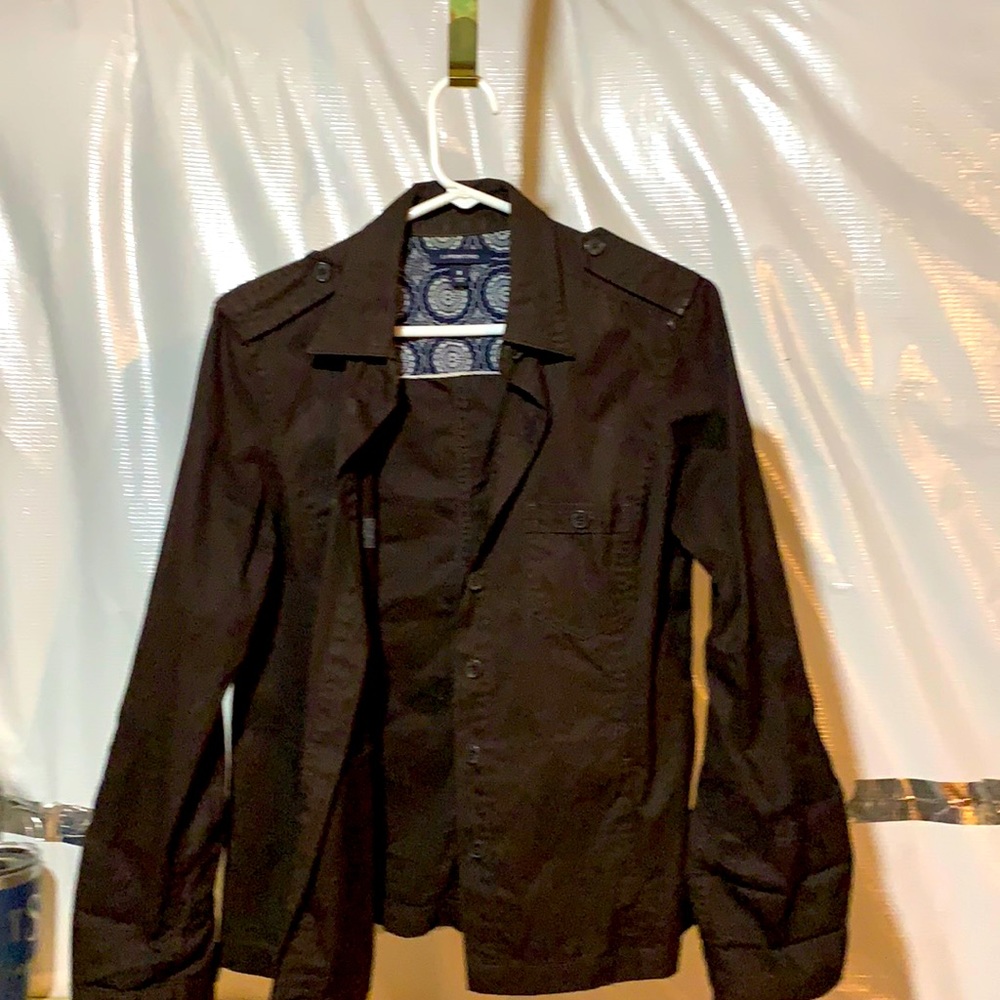 Women’s Blown Button Down Shirt